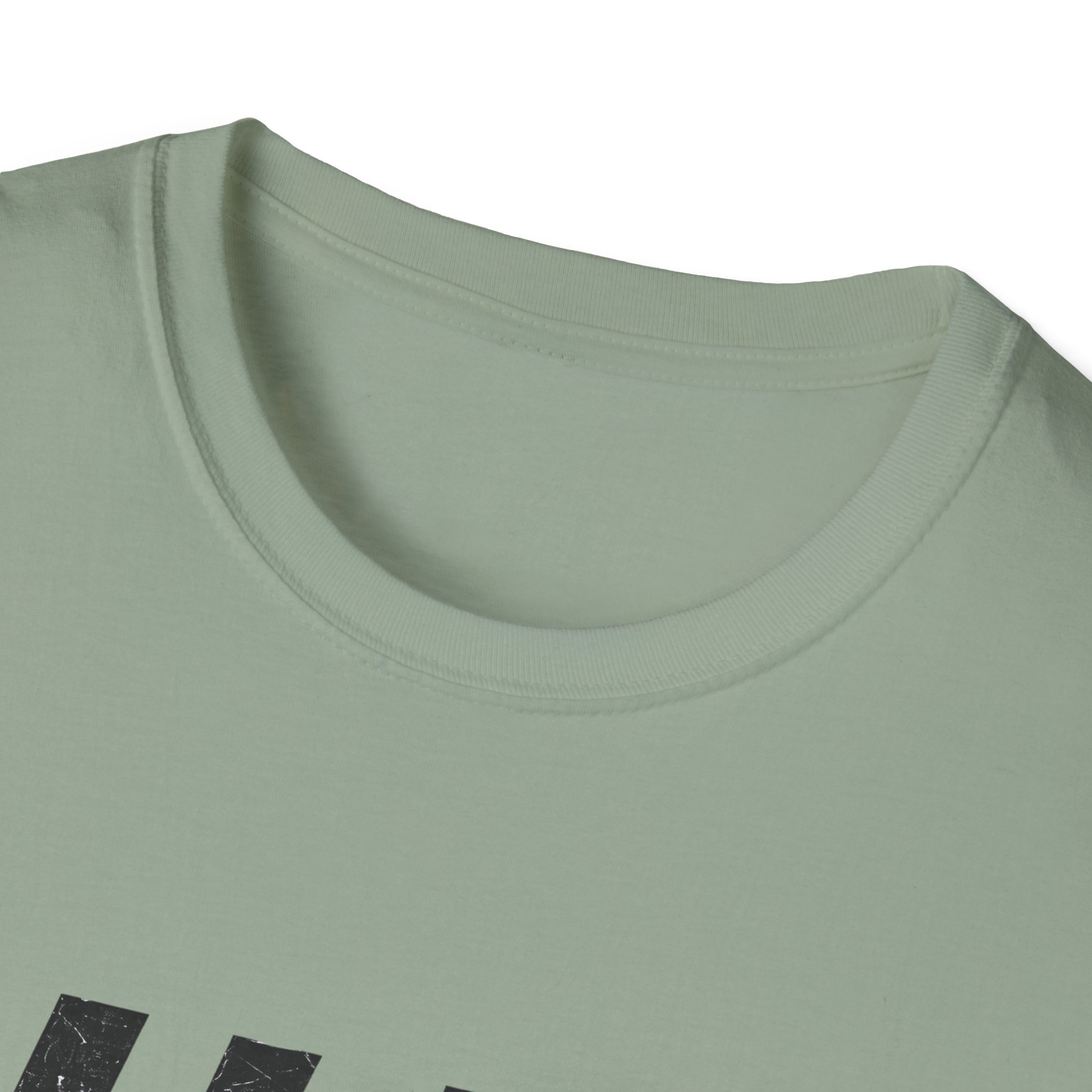 #AI Distressed Dark Minimalist Artificial Intelligence Graphic T-Shirt - Image 69