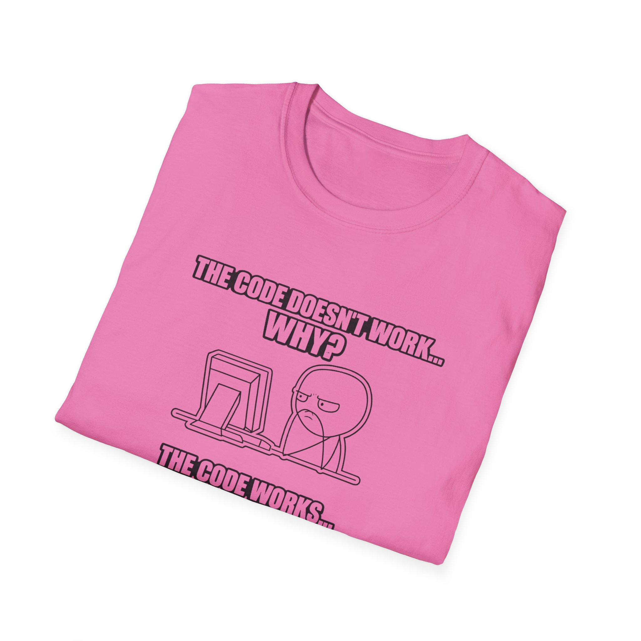 Now That Is a Powerful Cat — Funny AI Meme T-Shirt for Tech Nerds - Image 59
