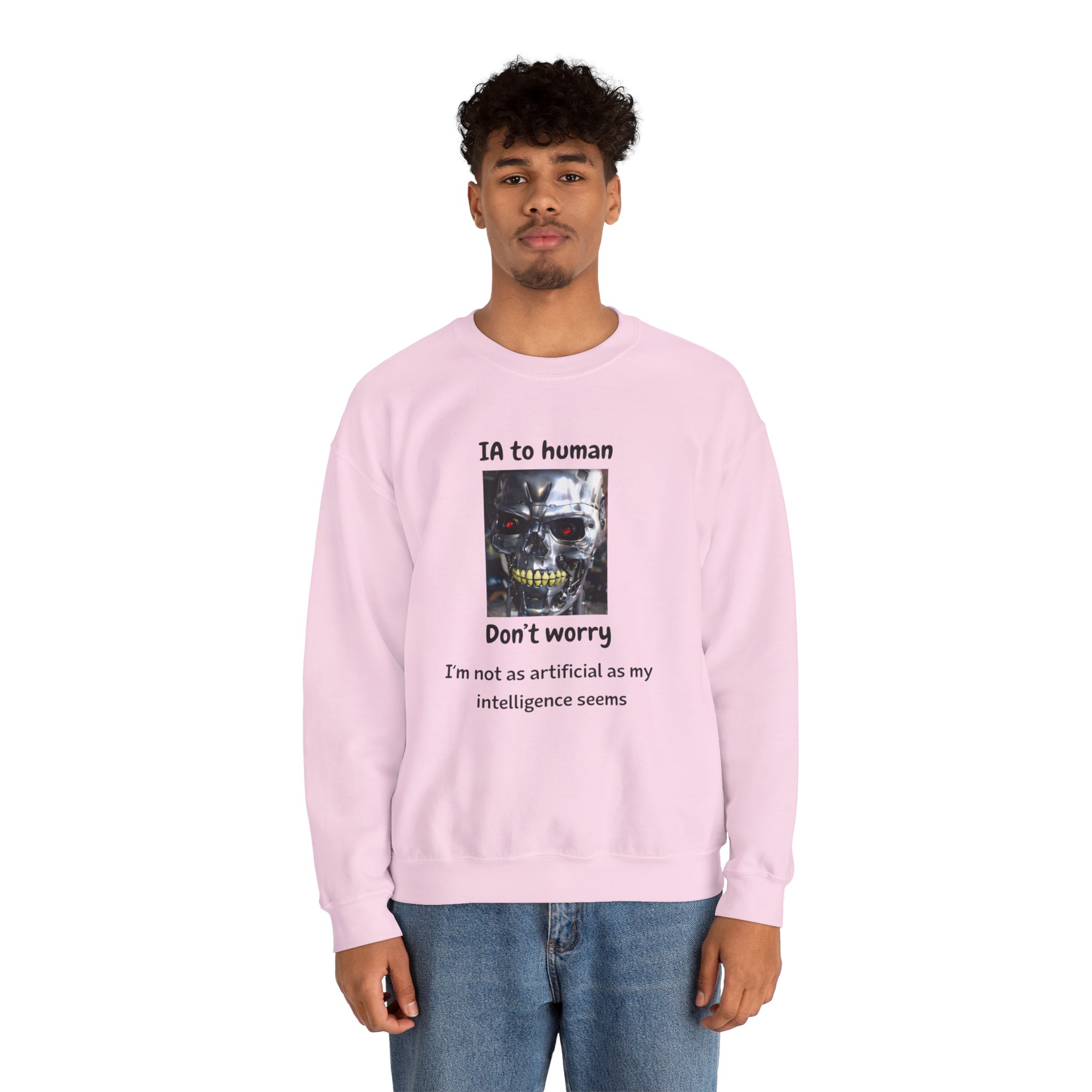 IA to Human Don't Worry — Funny AI Sweatshirt Gift for Developers - Image 74
