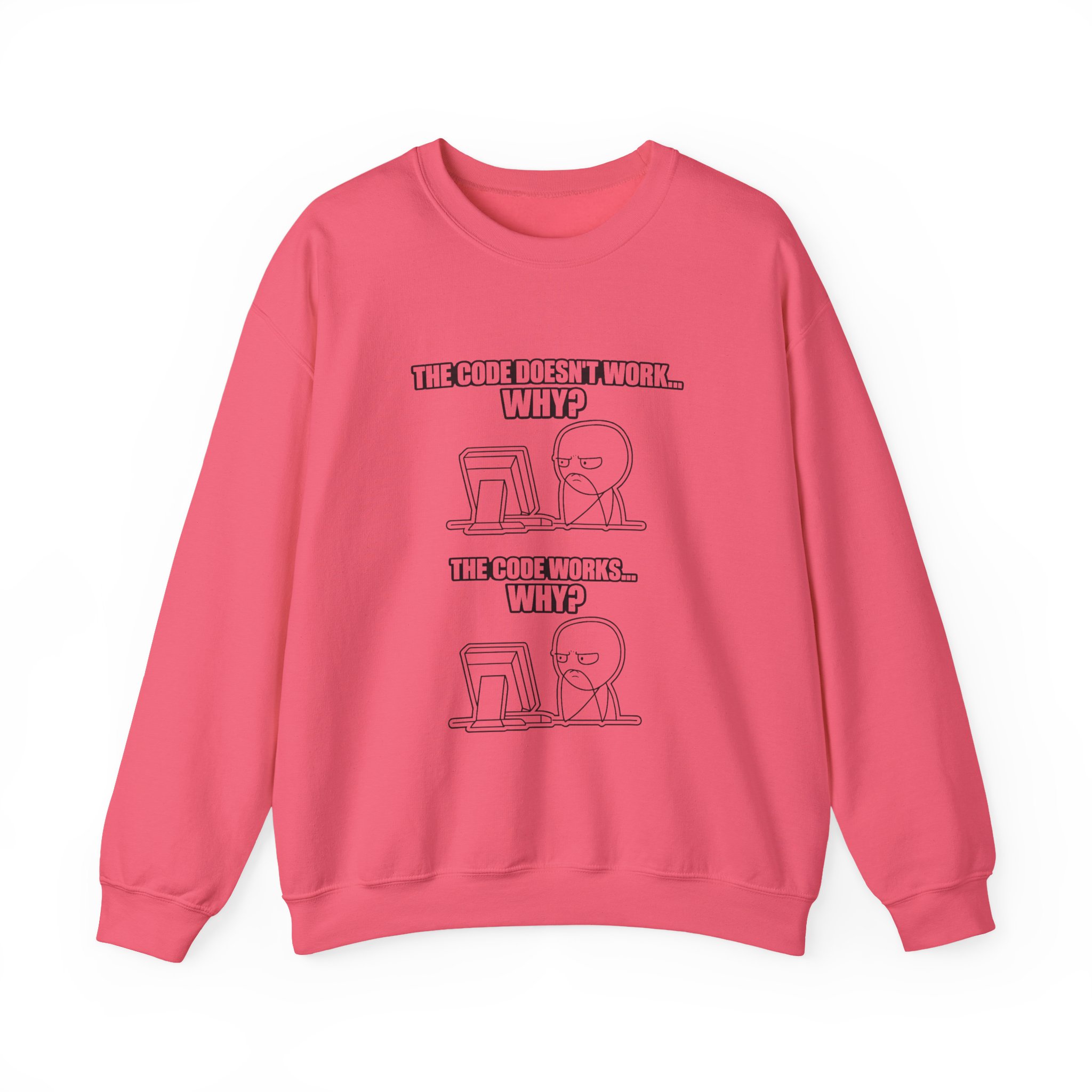 Now That Is a Powerful Cat — AI Meme Sweatshirt for Developers & Tech Fans - Image 73