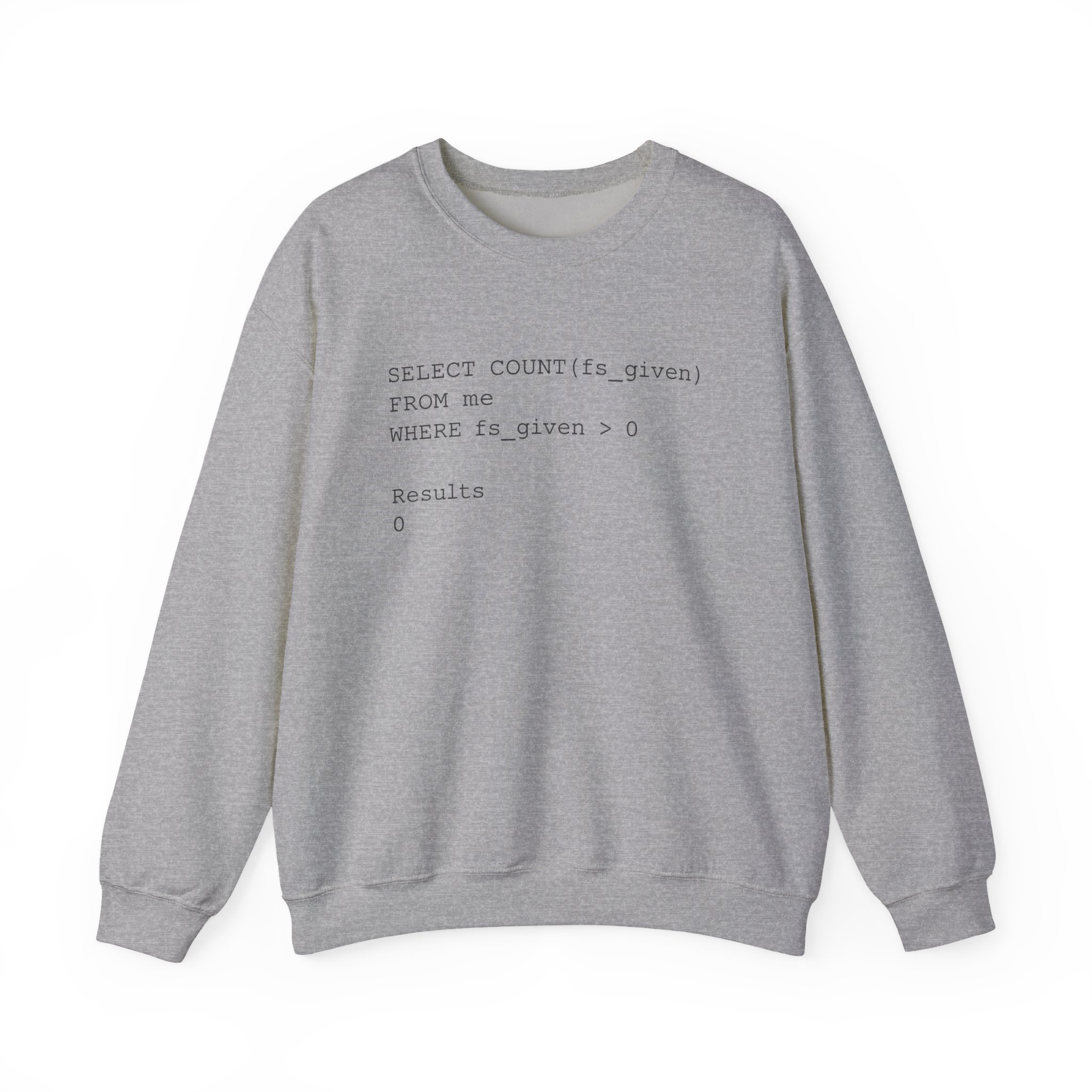 SELECT COUNT Funny SQL Sweatshirt for Data Engineers & Developers - Image 46