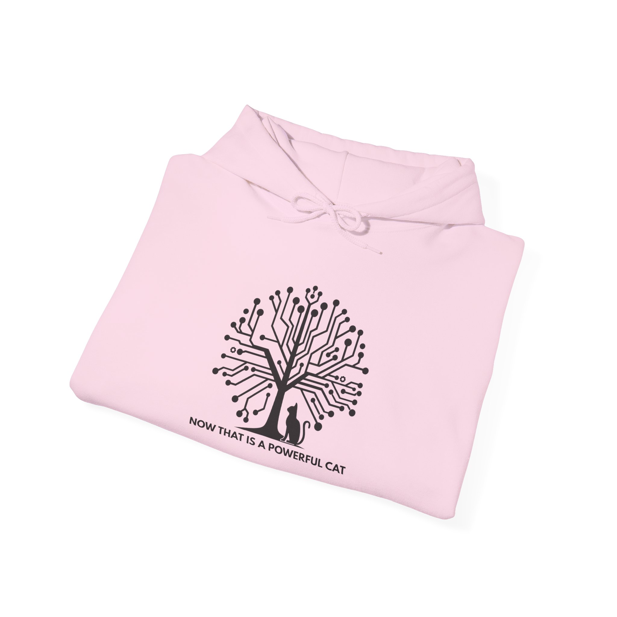 Neural Tree Cat Hoodie | AI Nature Pullover for Developers & Cat Lovers - Image 103