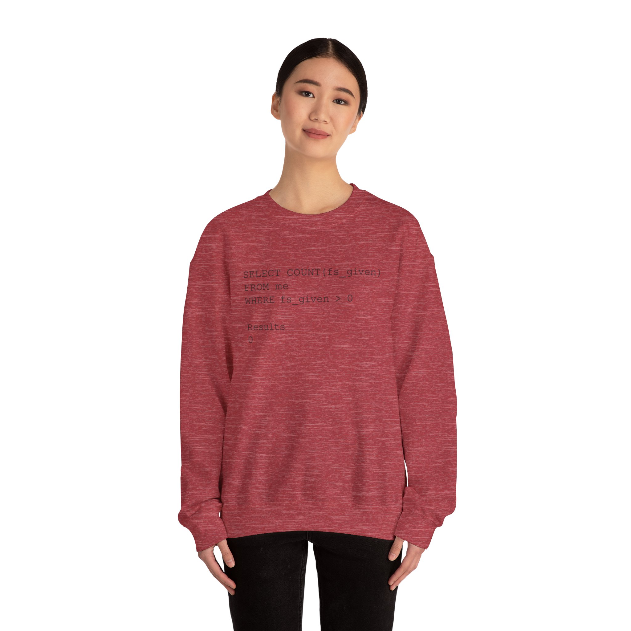 SELECT COUNT Funny SQL Sweatshirt for Data Engineers & Developers - Image 85