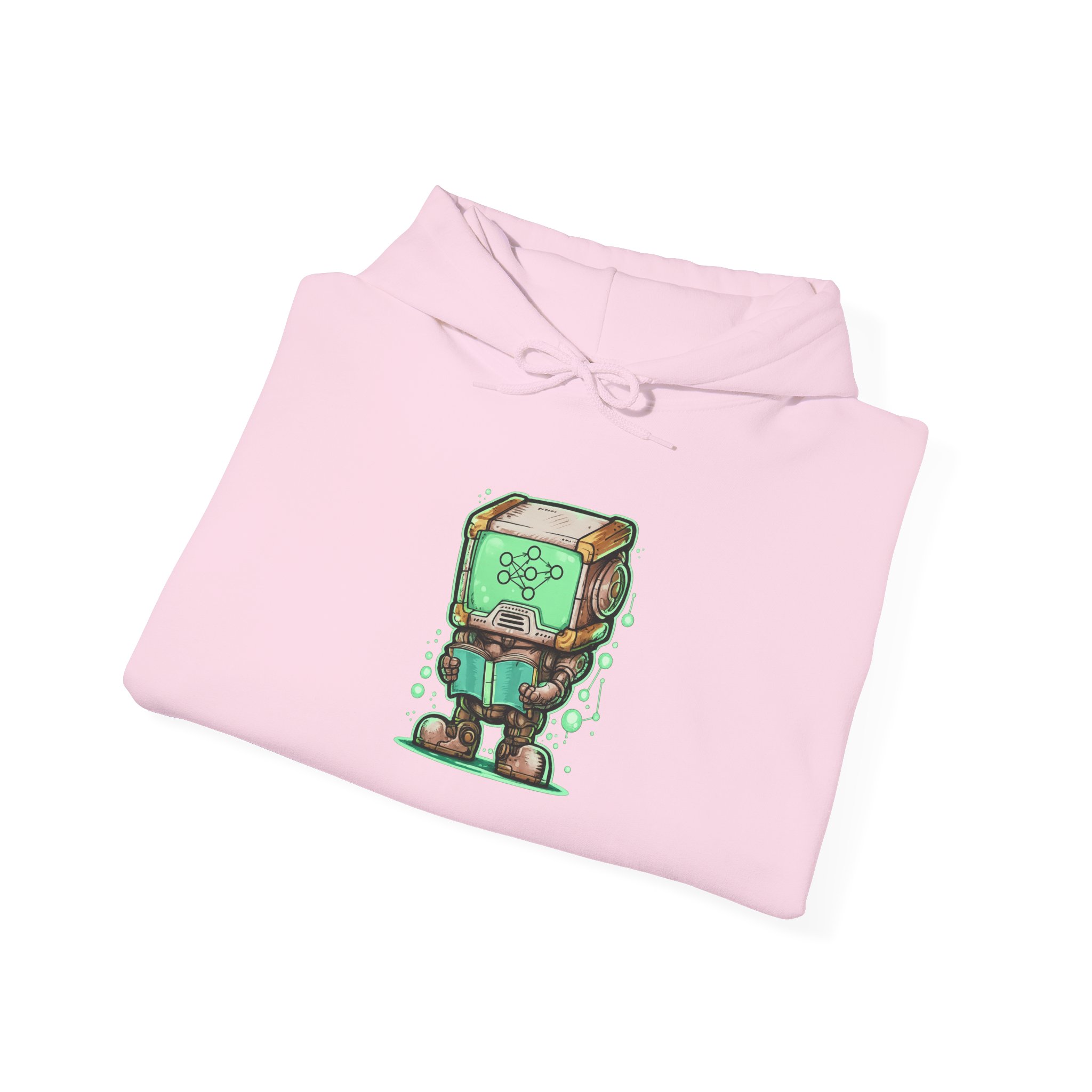 AI Robot Reading Hoodie | Neural Network Sweatshirt for ML Engineers - Image 112