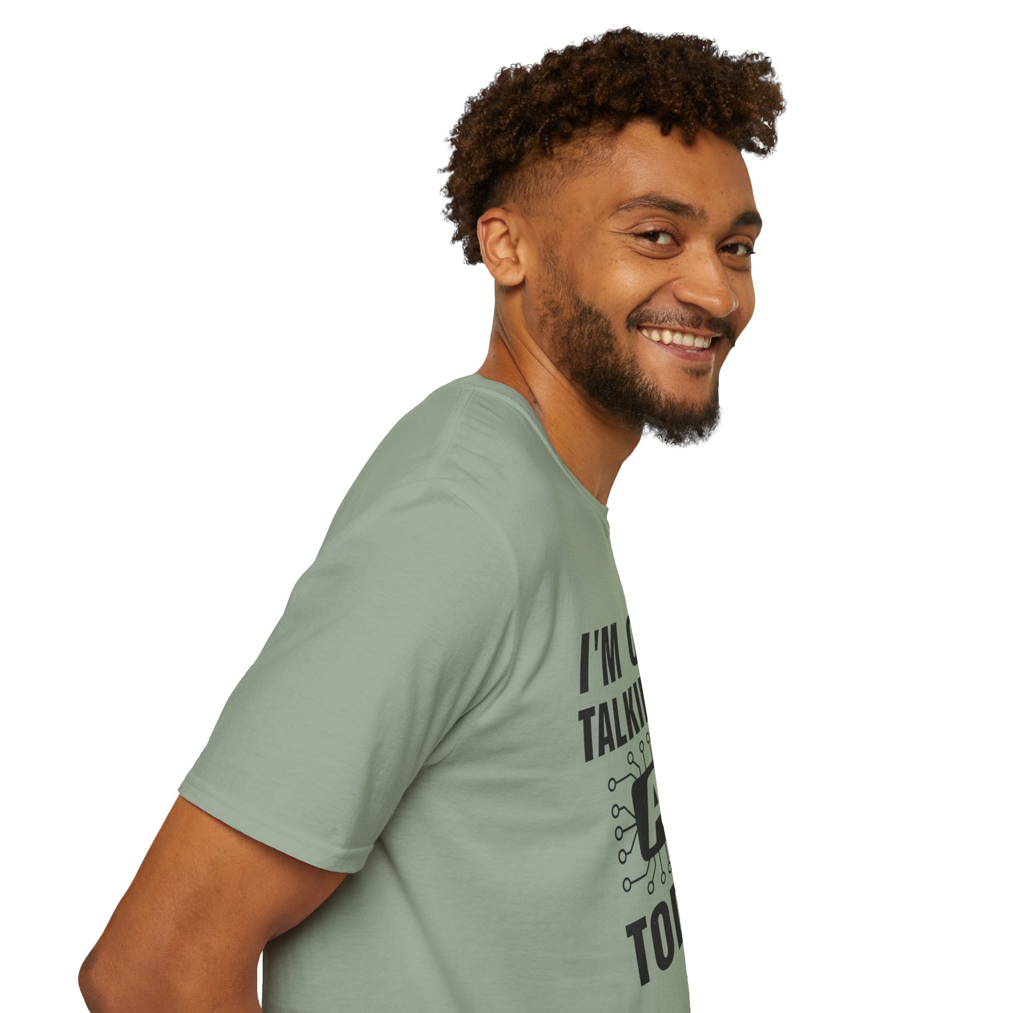 I'm Only Talking to AI Today Tee | Funny Introvert Tech Shirt - Image 70