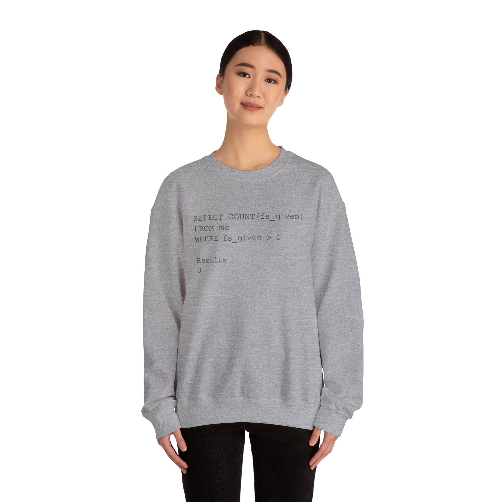 SELECT COUNT Funny SQL Sweatshirt for Data Engineers & Developers - Image 49