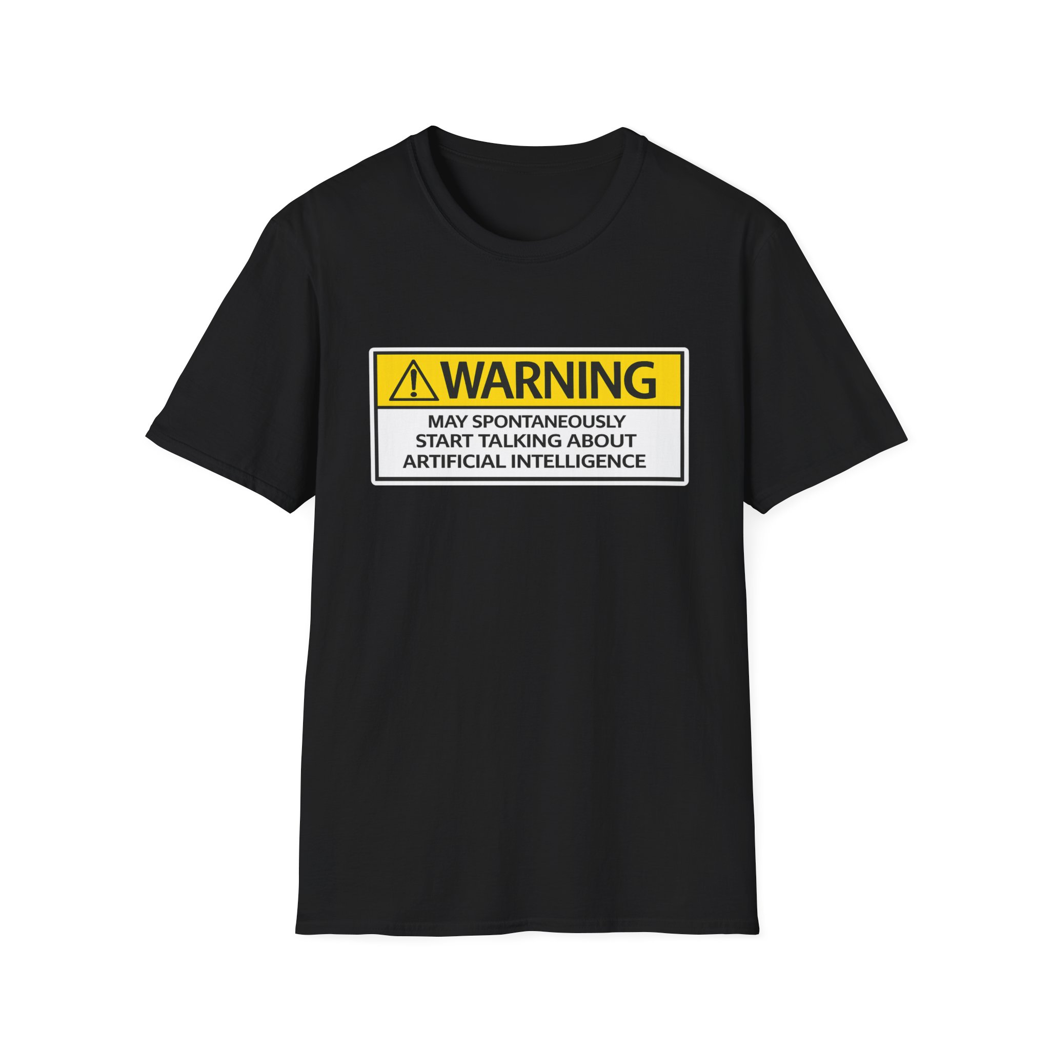 Warning May Talk About AI Tee | Funny Artificial Intelligence Shirt - Image 19