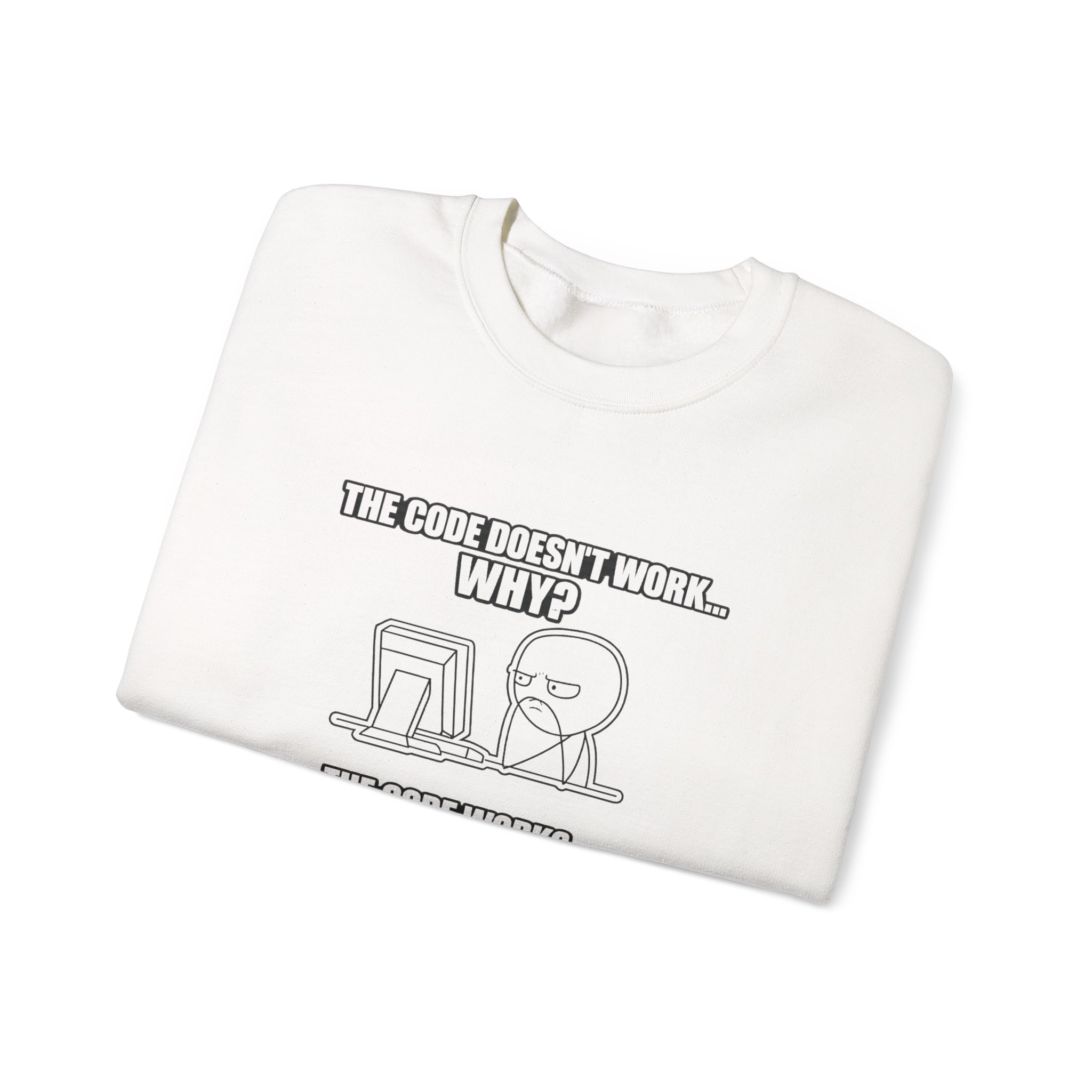 Now That Is a Powerful Cat — AI Meme Sweatshirt for Developers & Tech Fans - Image 17