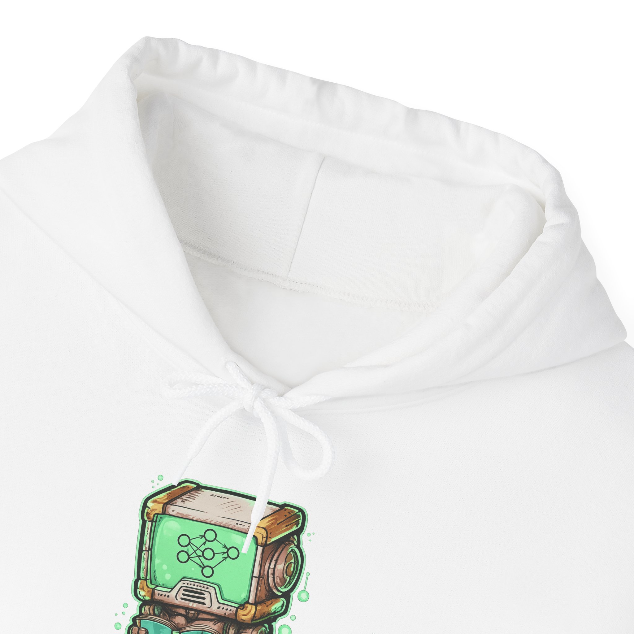 AI Robot Reading Hoodie | Neural Network Sweatshirt for ML Engineers - Image 16
