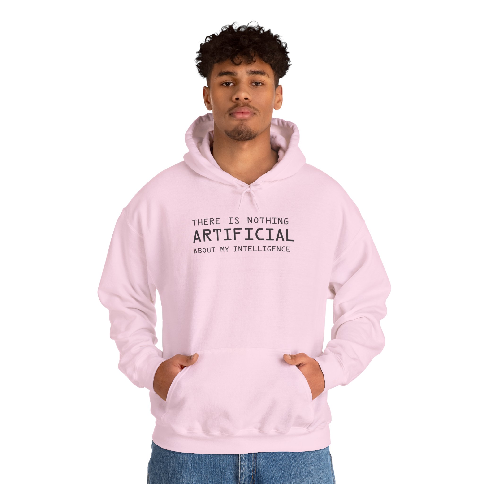There Is Nothing Artificial About My Intelligence – Funny AI Hoodie - Image 103